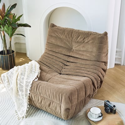 Floor sofa Bean Bag Chair for Adults Fireside Bean Bag Lounger Memory Foam Chair for Home, office, Apartment or Gaming Venue