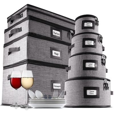 China Dinnerware Storage Set