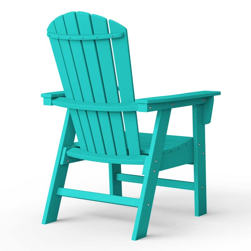 Altura Hdpe All Weather Outdoor Patio Adirondack Dining Chair