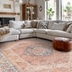 preview thumbnail 88 of 102, Medallion Flat Pile Washable Rug – Pet Friendly, Non-Slip, Perfect for Entryway, Living Room, and Bedroom