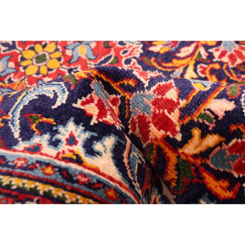 ECARPETGALLERY Hand-knotted Anadol Dark Navy Wool Rug - 3'9 x 10'4