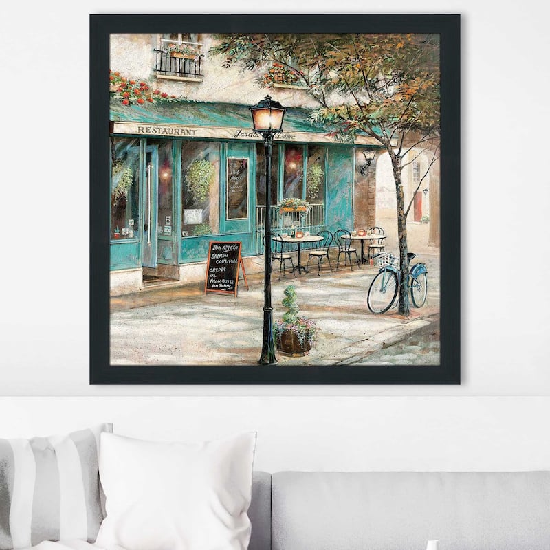 "Rue du Jardin" by Ruane Manning II Print on Acrylic