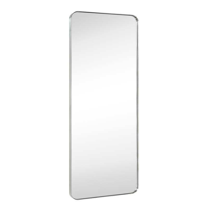 TEHOME Kengston Modern & Contemporary Rectangular Bathroom Vanity Mirror - 20'' x 55'' - Brushed Nickel