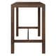 preview thumbnail 12 of 29, Rustic Patio Bar Set, 5-Piece Outdoor Furniture with Ergonomic Chairs and Solid Wood Tabletop