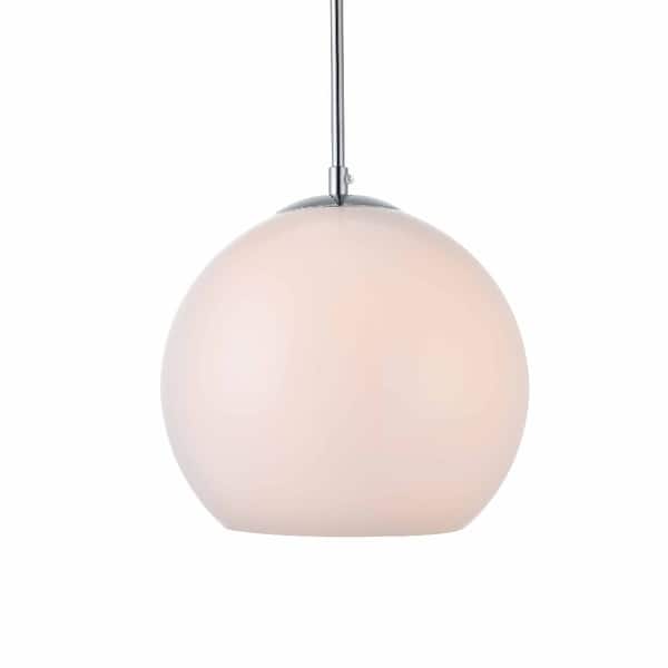 slide 2 of 11, Elegant Lighting Baxter Single Light 10" Wide Mini Pendant with