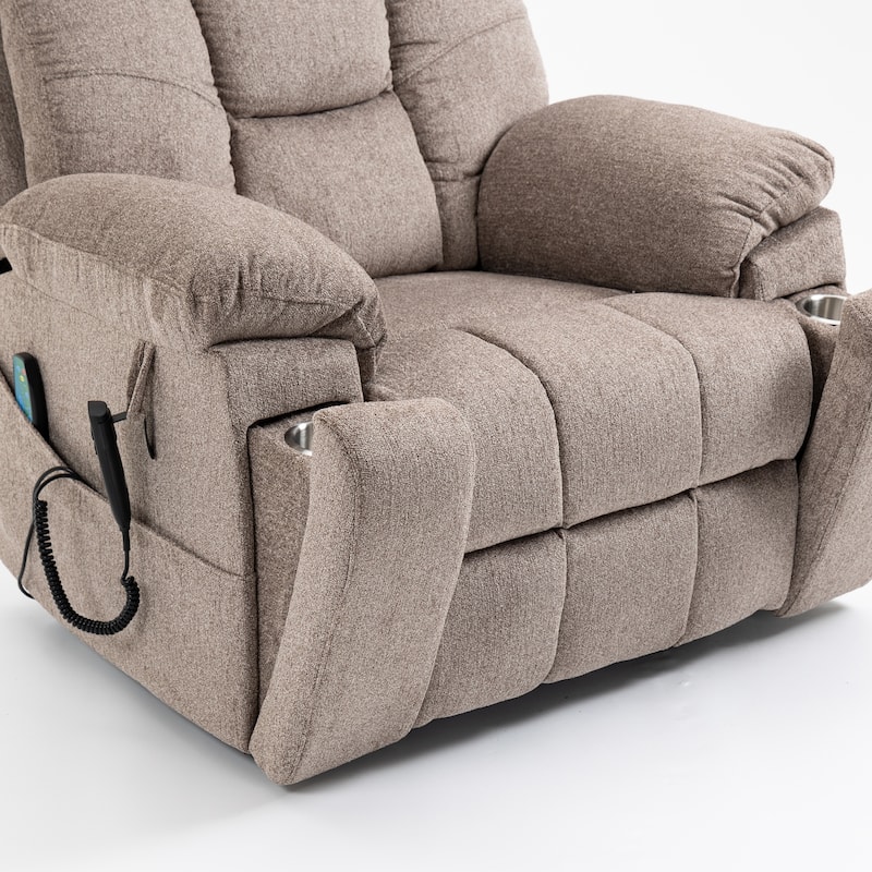 Electric Lift Recliner Chair Sofa Chair, with Heating&Massage