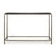 preview thumbnail 1 of 3, Uttermost Ovard Minimalist Metal Console Table - 52.00" W x 34.00" H x 13.00" D