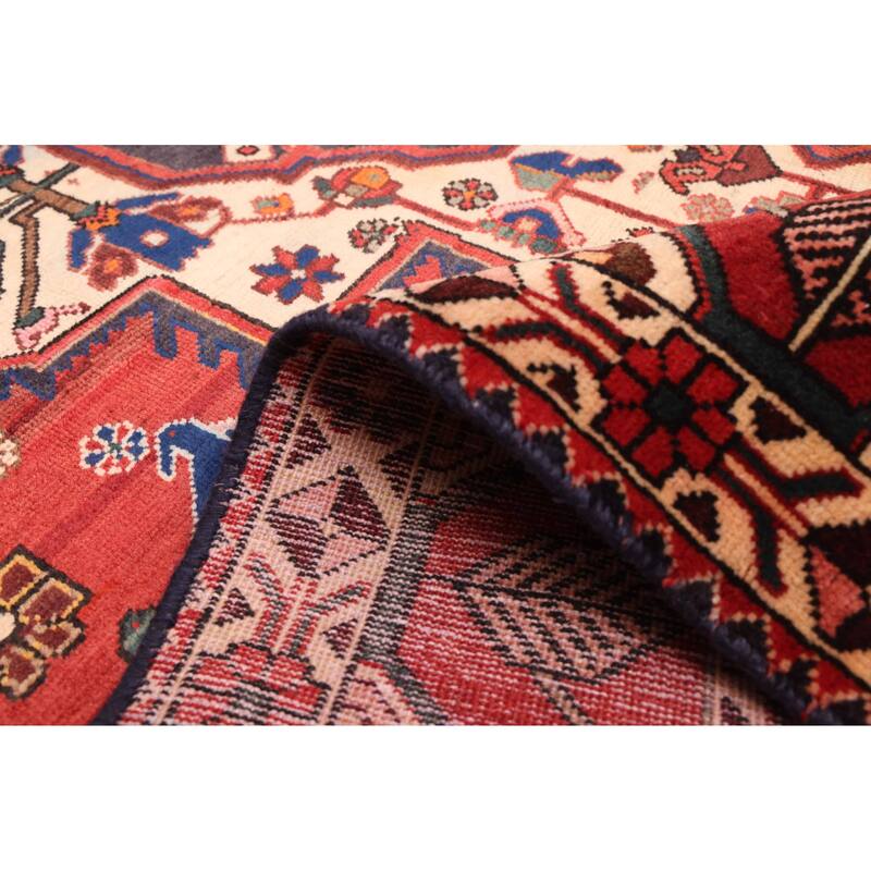 ECARPETGALLERY Hand-knotted Anadol Red Wool Rug - 6'6 x 9'9