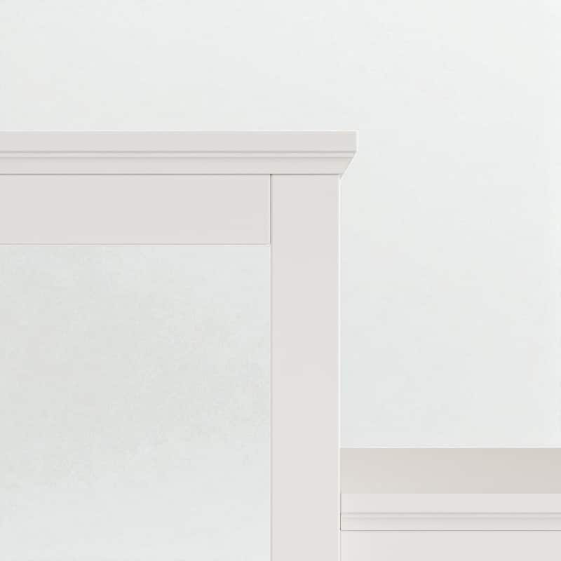 100" Wall Unit TV Stand with Storage, Large Entertainment Center with Bookshelves and LED Lights for TVs up to 75"