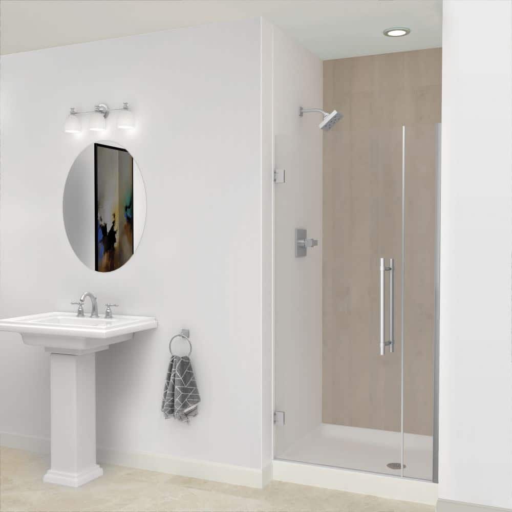 Transolid EHTB335277610C-BK Elizabeth 76" High x 33-1/2" Wide Hinged