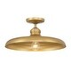 preview thumbnail 1 of 6, Minka Lavery 3936 Crowne 16" Wide Semi-Flush Ceiling Fixture
