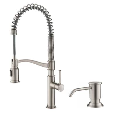 Kraus Sellette 1.8 GPM Single Hole Pre-Rinse Pull Out Kitchen Faucet -
