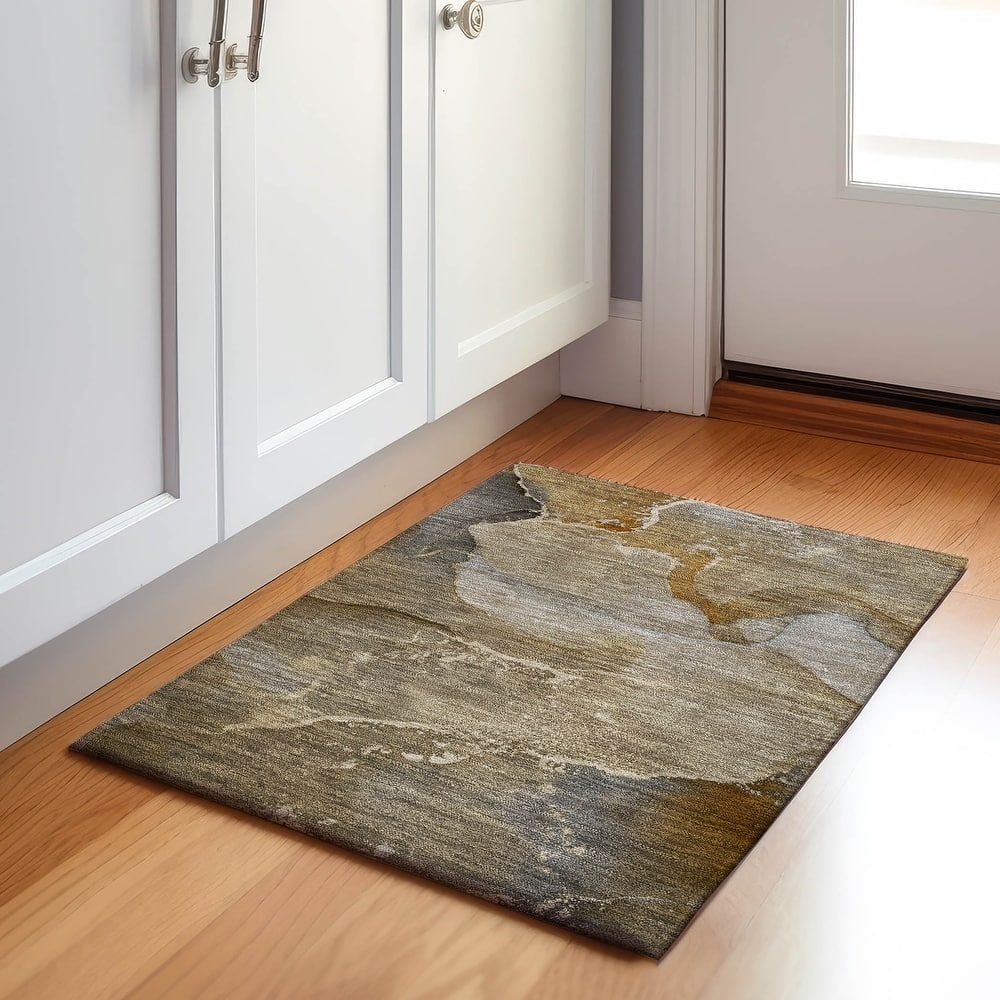 Premium Washable Super Soft Abstract Flow Contemporary Mayfield Rug