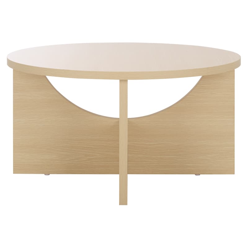 SAFAVIEH Home Elgin Coffee Table - 30"W x 30"D x 16"H - Sand