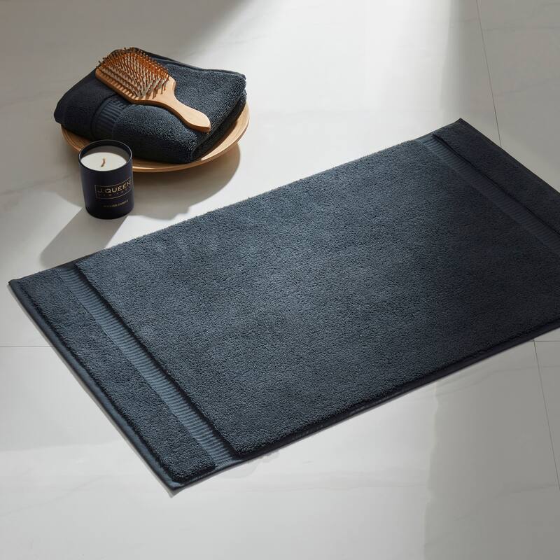 J. Queen New York Belmore Bath Mat - Denim