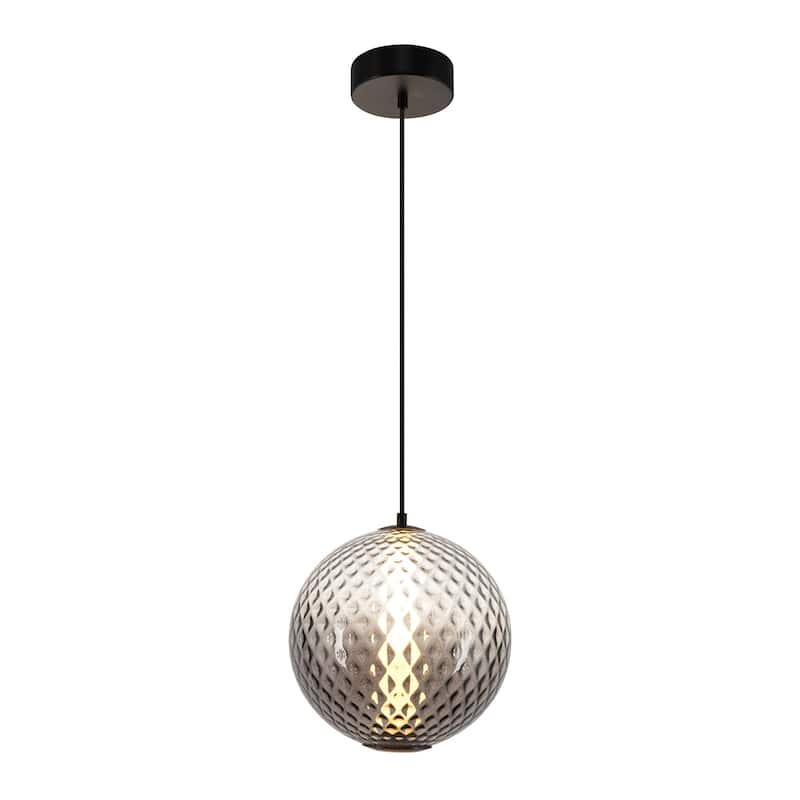 Artcraft Celeste Integrated LED Pendant 12" - Gunmetal Finish