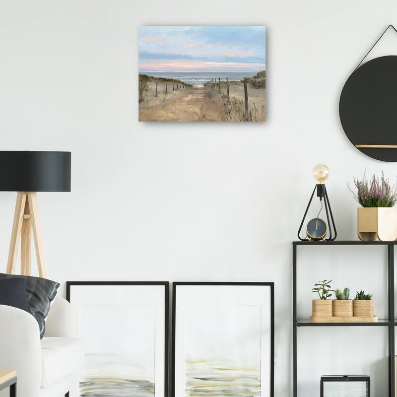 Island Dawn By Studio Arts Canvas Art Print
