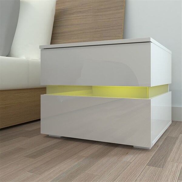led bedside cabinet