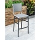 preview thumbnail 6 of 4, International Caravan Resin Wicker Bar-height Barstool (Set of 2) Grey