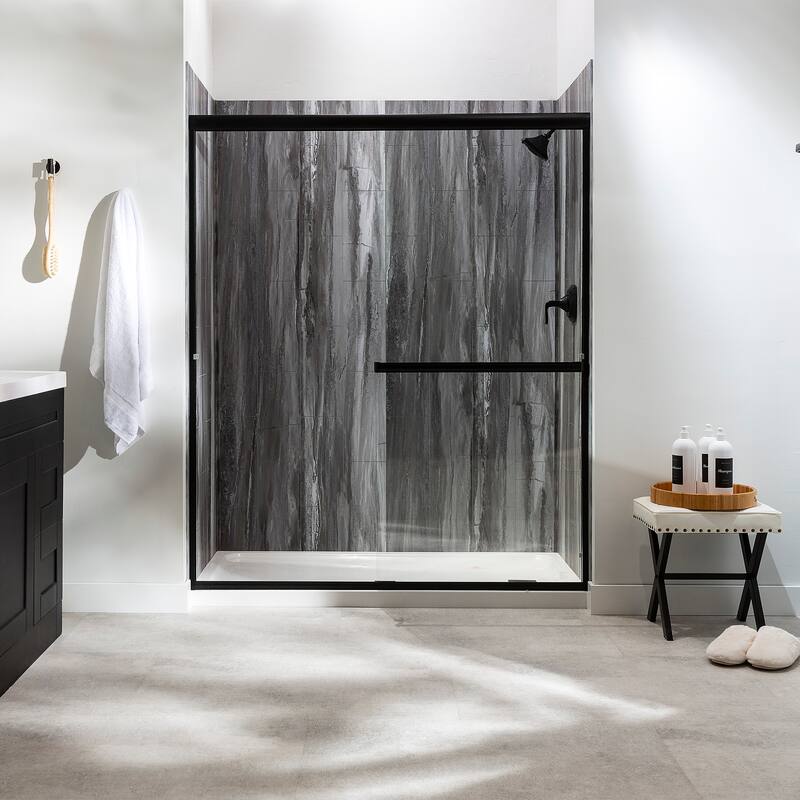 Palisade Shower Surround Kit with Accessories