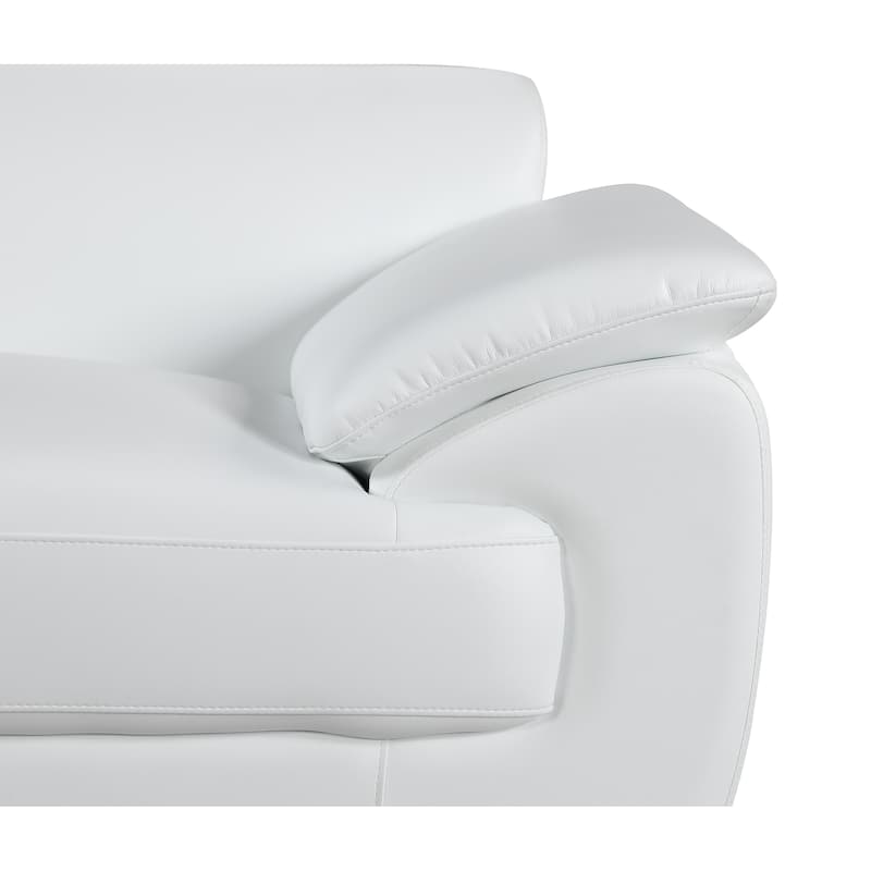 Genuine Leather Loveseat