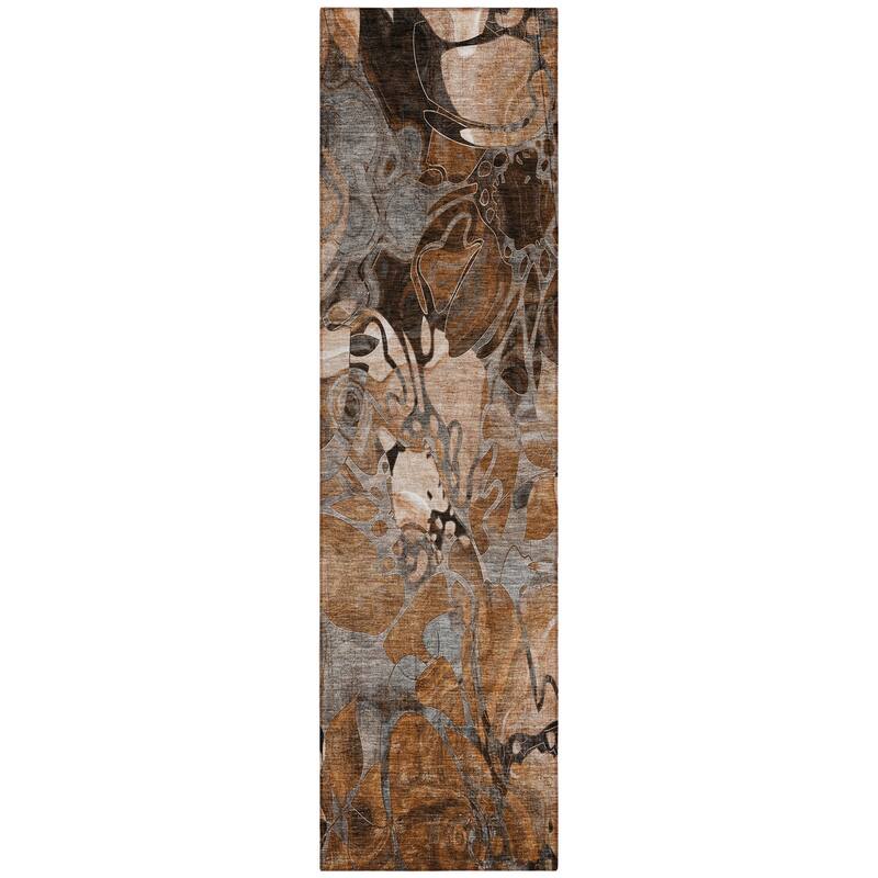 Alrira Artistic Abstract Weather Resistant Versatile Elegance Outdoor Rug