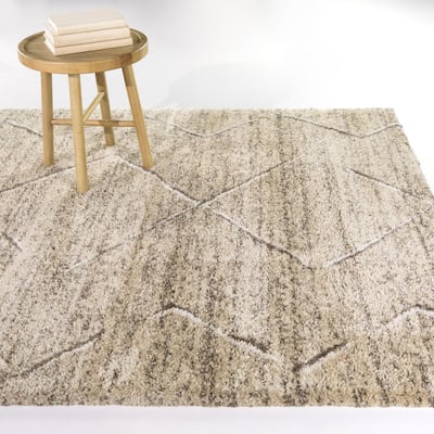 Davison Modern Geometric Area Rug