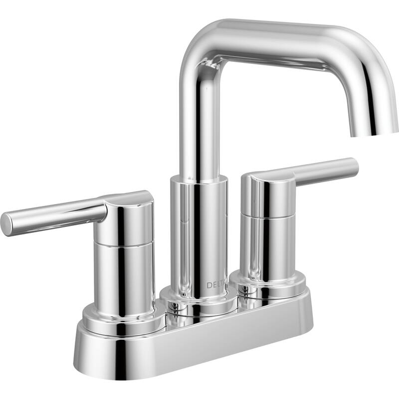 Delta 25849LF Nicoli 1.2 GPM Centerset Bathroom Faucet with Push - Chrome