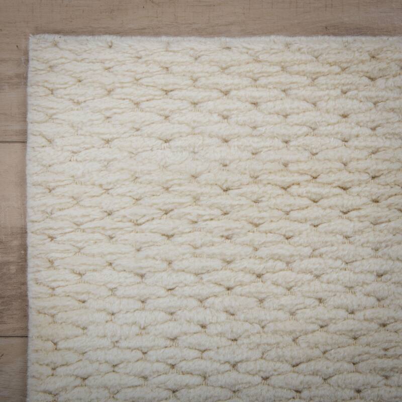 Alora Decor Haze Contemporary Basketweave Area Rug