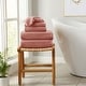 preview thumbnail 132 of 184, 100% Cotton Acacia Collection Ultra Absorbant Popcorn Bath Towels 6 Piece Set - Desert Rose