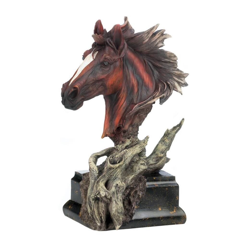 Wild Stallion Statue