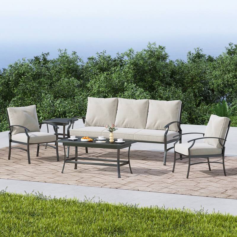 DREAMSIDEA Outdoor Furniture Conversation Patio Set