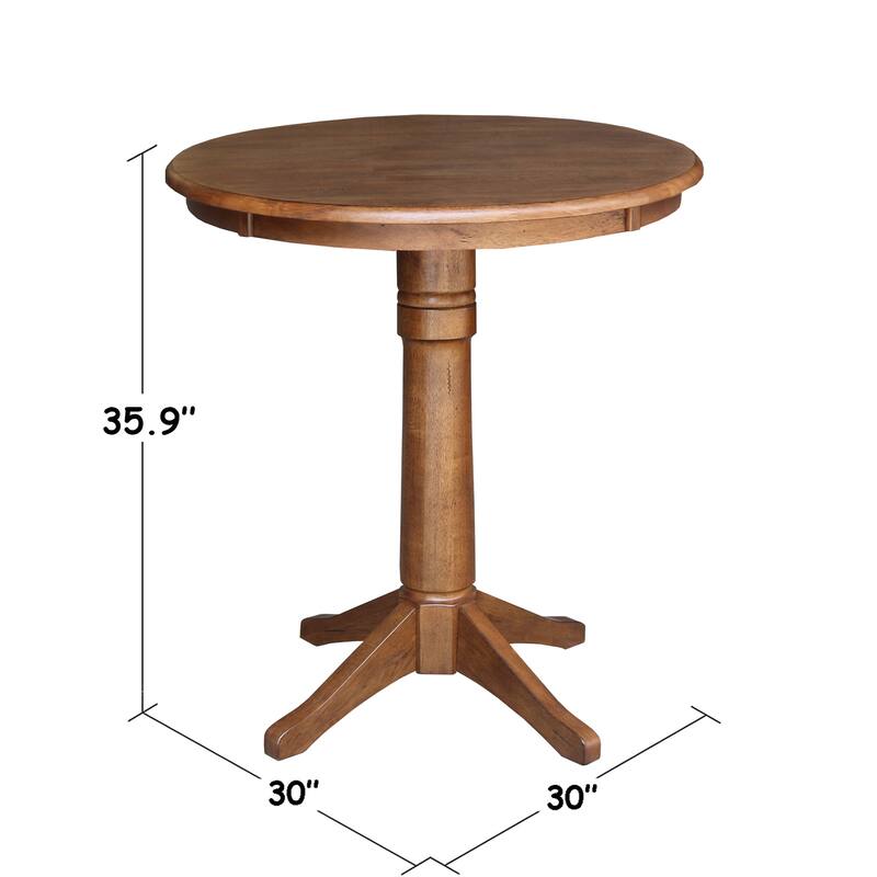 30" Round Top Pedestal Table