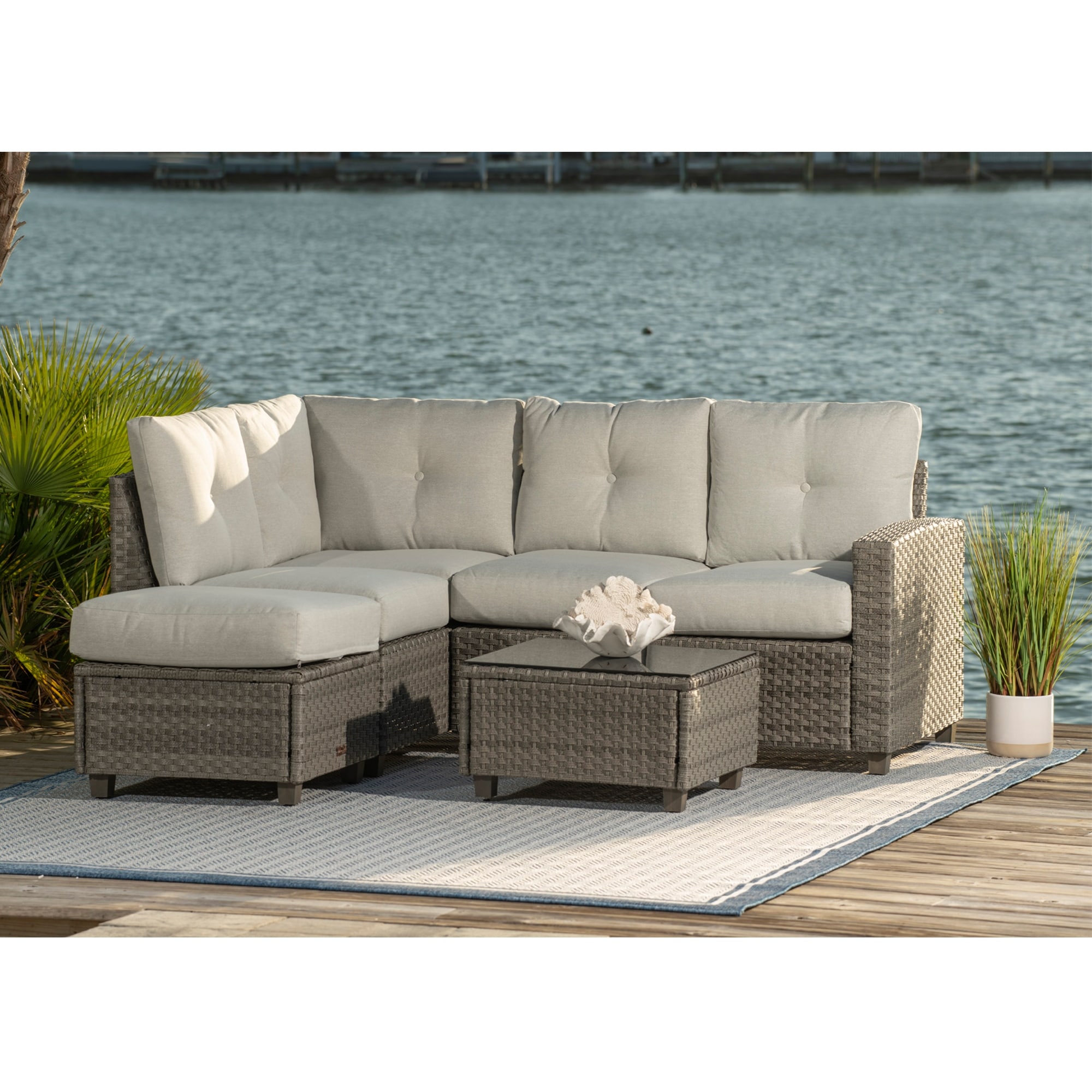 Aluminum Outdoor Sectionals - Bed Bath & Beyond