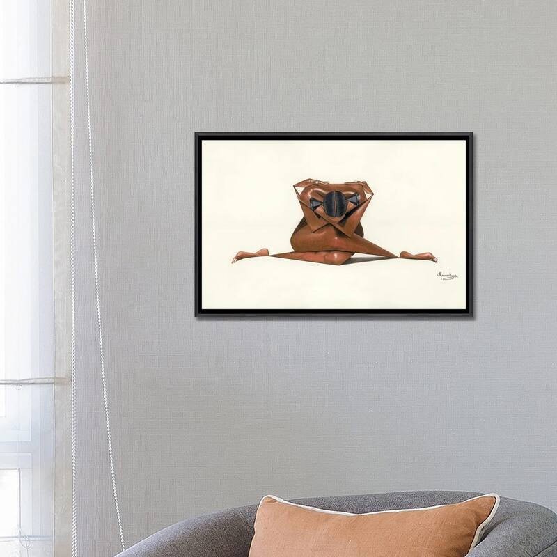 iCanvas "Black Diamond II" by Manasseh Johnson Framed