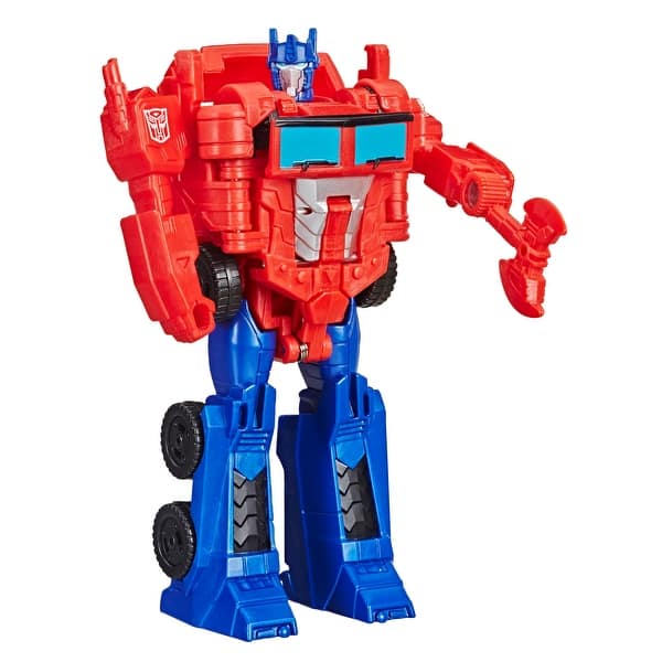 Shop Black Friday Deals On Transformers Cyberverse Action Attackers 1 Step Changer Optimus Prime Action Figure Toy Overstock 30318450