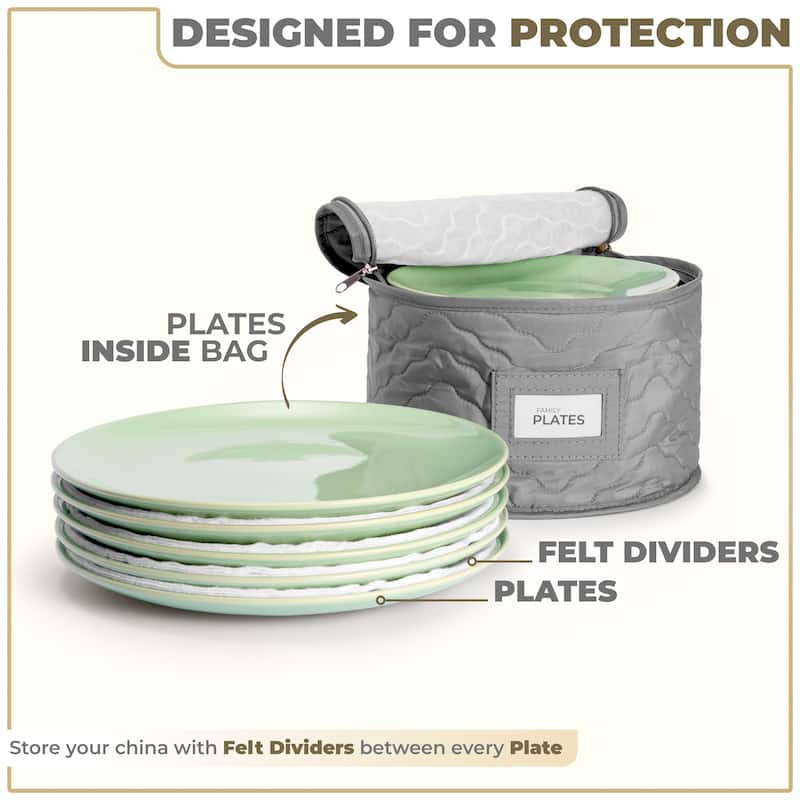 Dinnerware Quilted Storage Set (4 Pc)