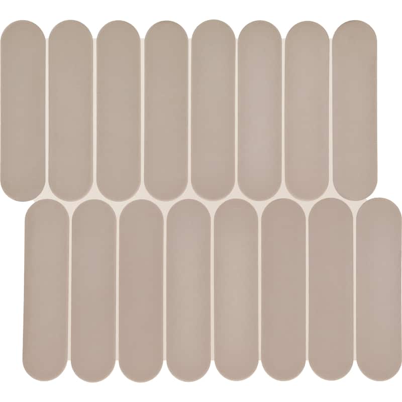 Daltile Artefino Element 1.5 x 6 Capsule Mosaic (10 PC Per Carton) (10.00 SQFT Per Carton) - Cream