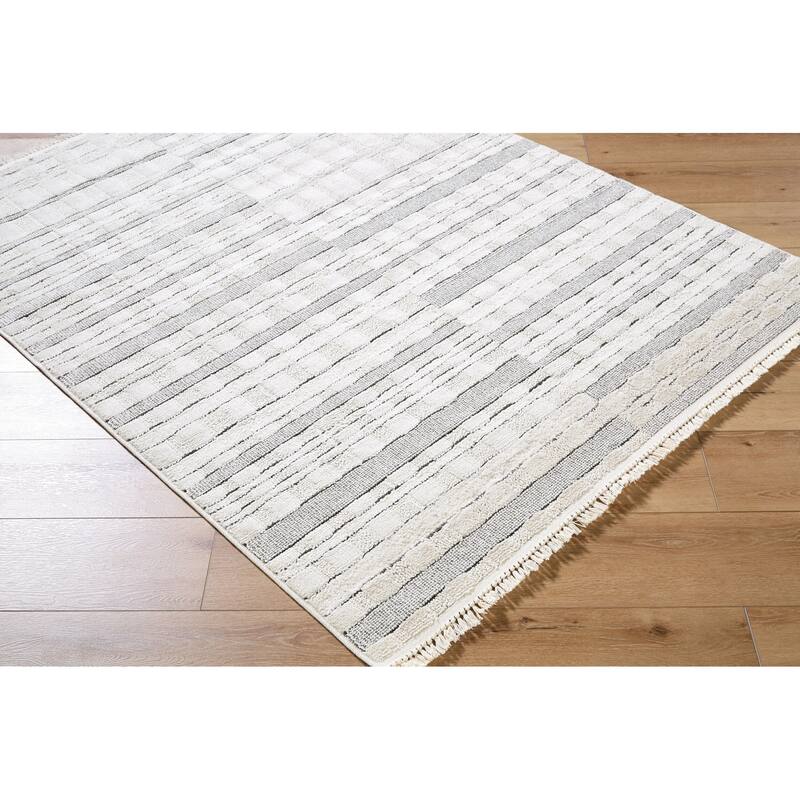 Livabliss Berlin Modern & Contemporary Stripe Area Rug