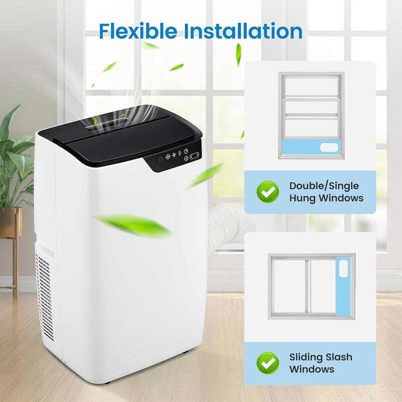 Portable Air Conditioner for Indoor Rooms, 3-In-1 AC Unit for Bedroom