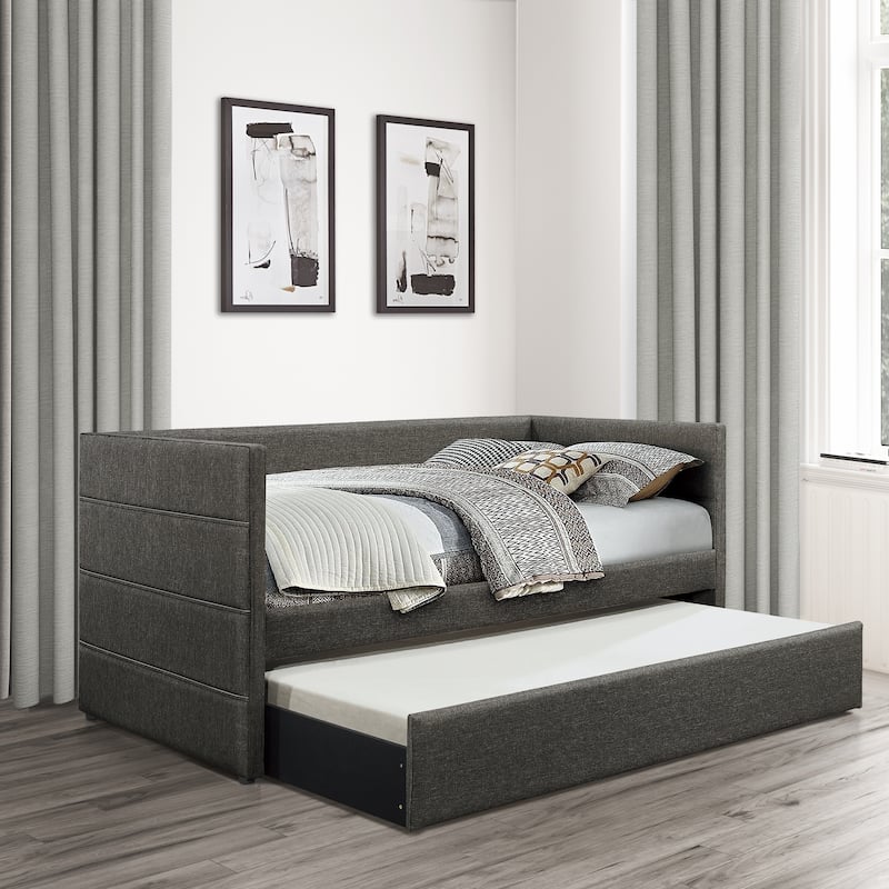 Manasa Upholstered Daybed with Trundle