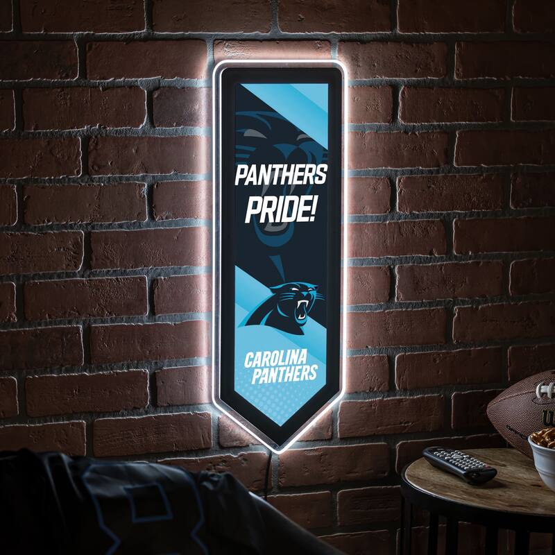 Carolina Panthers LED Lighted Sign - Multi