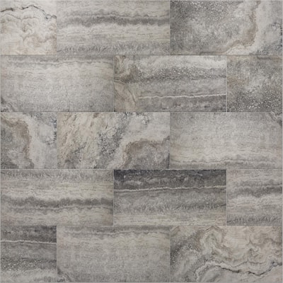 Tufo 12" x 24" Glazed Porcelain Wall and Floor Tile