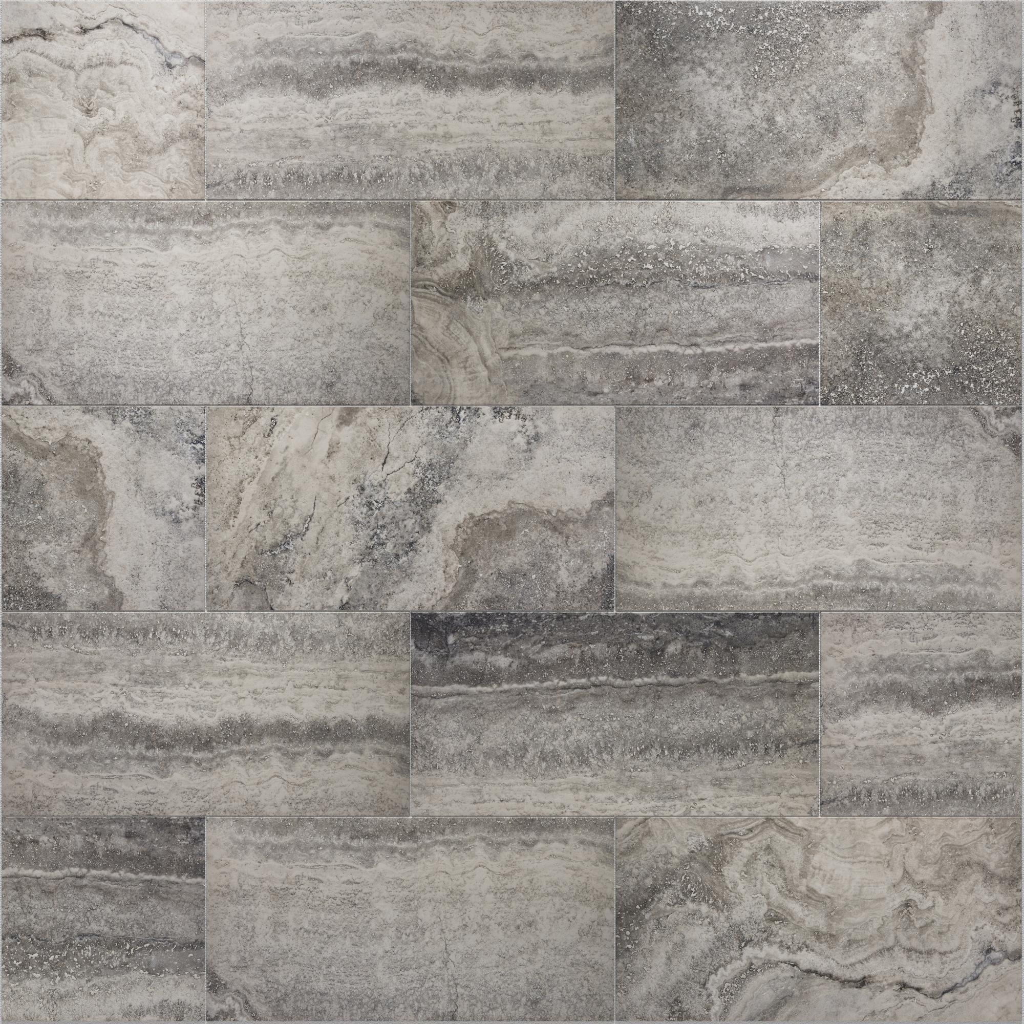Tufo 12" x 24" Glazed Porcelain Wall and Floor Tile