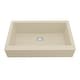 preview thumbnail 19 of 66, Karran Retrofit Farmhouse Quartz Single Bowl Kitchen Sink Kit