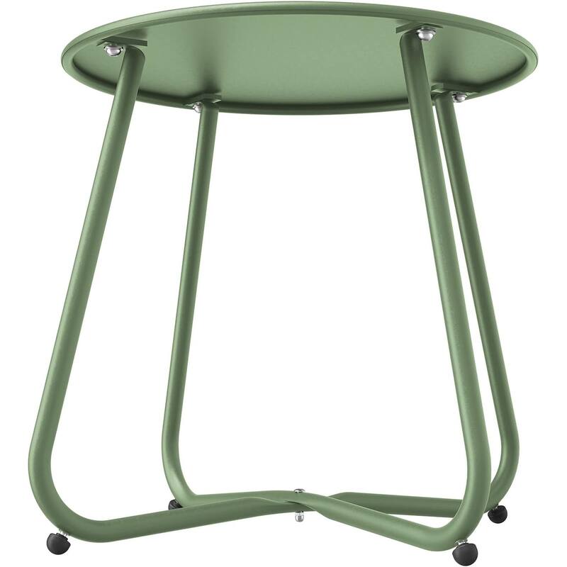 18" or 28" Round Outdoor Side Table End Table Coffee Table