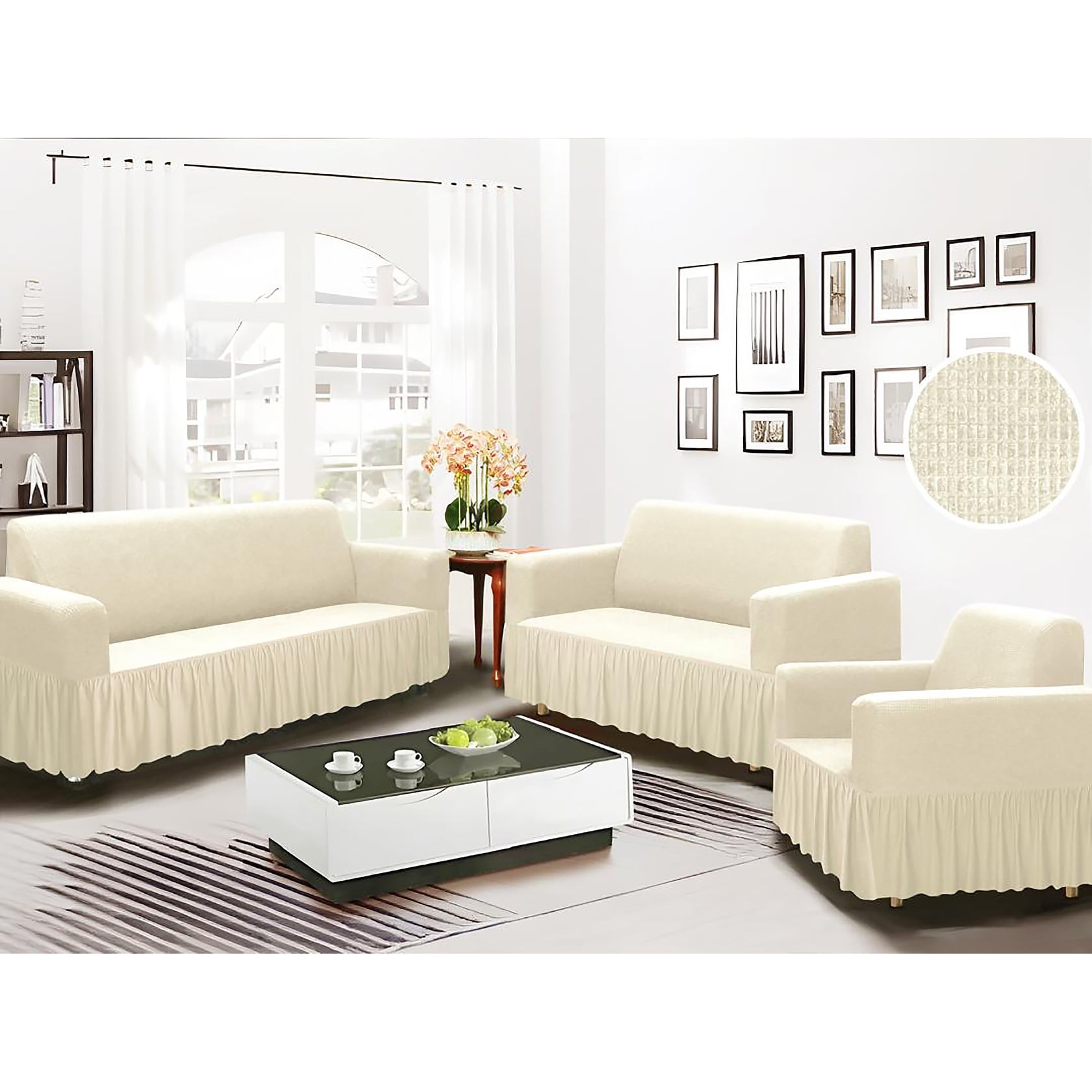 Stretch Fit Sofa Slipcovers Bed Bath Beyond