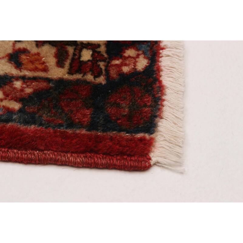 ECARPETGALLERY Hand-knotted Anatolian Vintage Red Wool Rug - 4'11 x 6'10