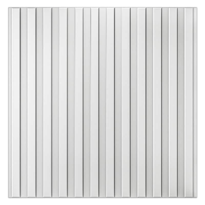 Art3d 3D Decorative Wall Panels,PVC Fluted Textured Panels,32sq.ft N
