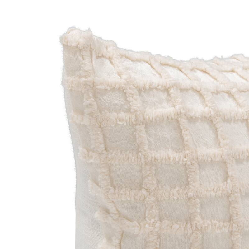 Villa by Classic Home Ion Cotton Fabric Throw Pillow